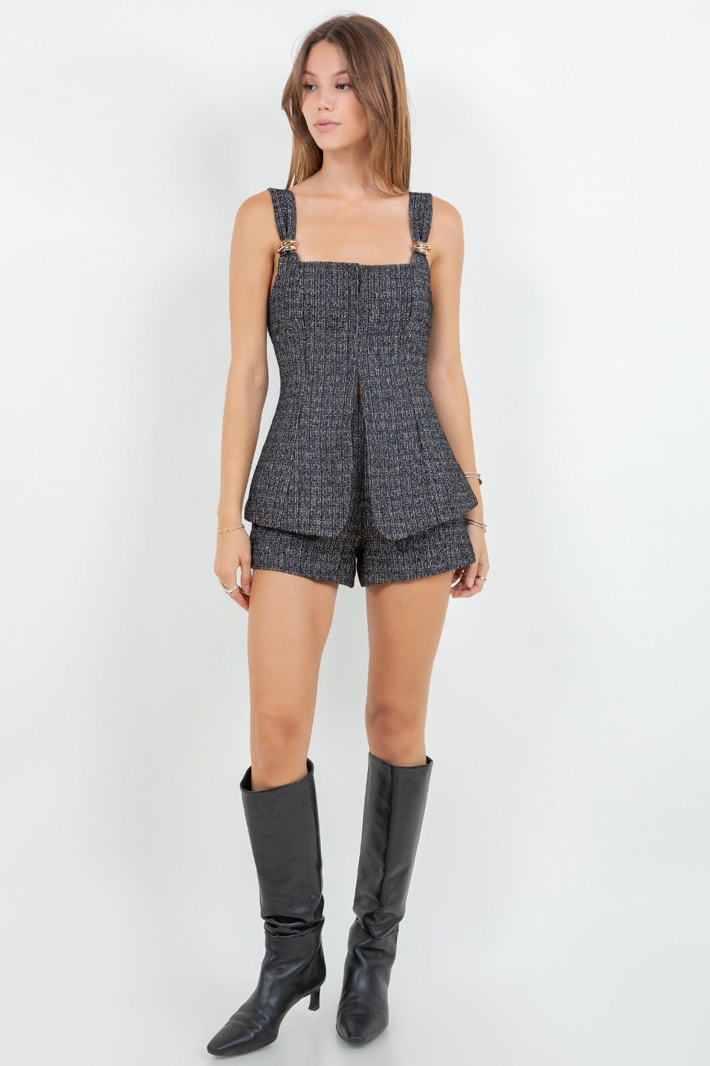 Louise Tweed Top