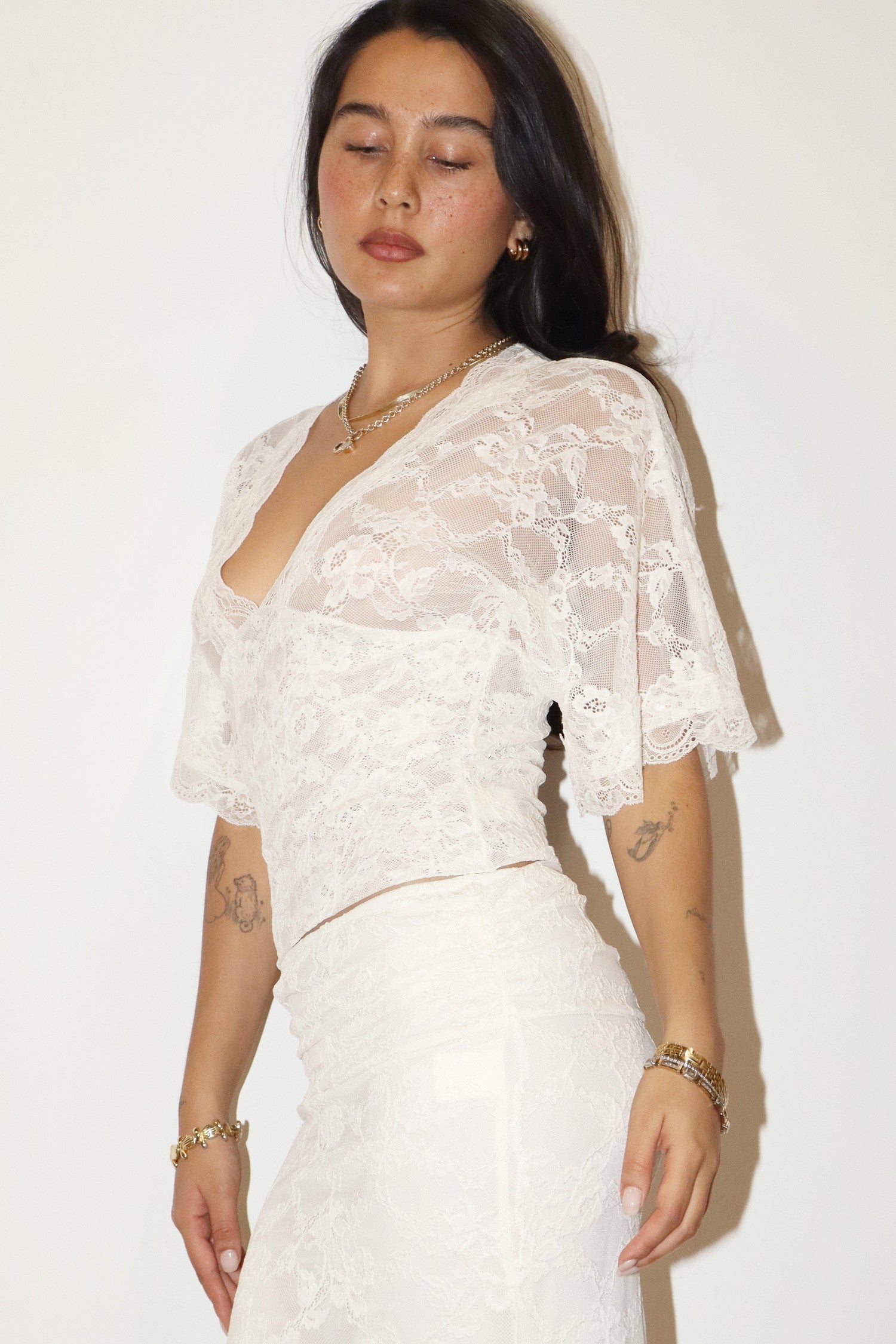 Abigail Lace Top