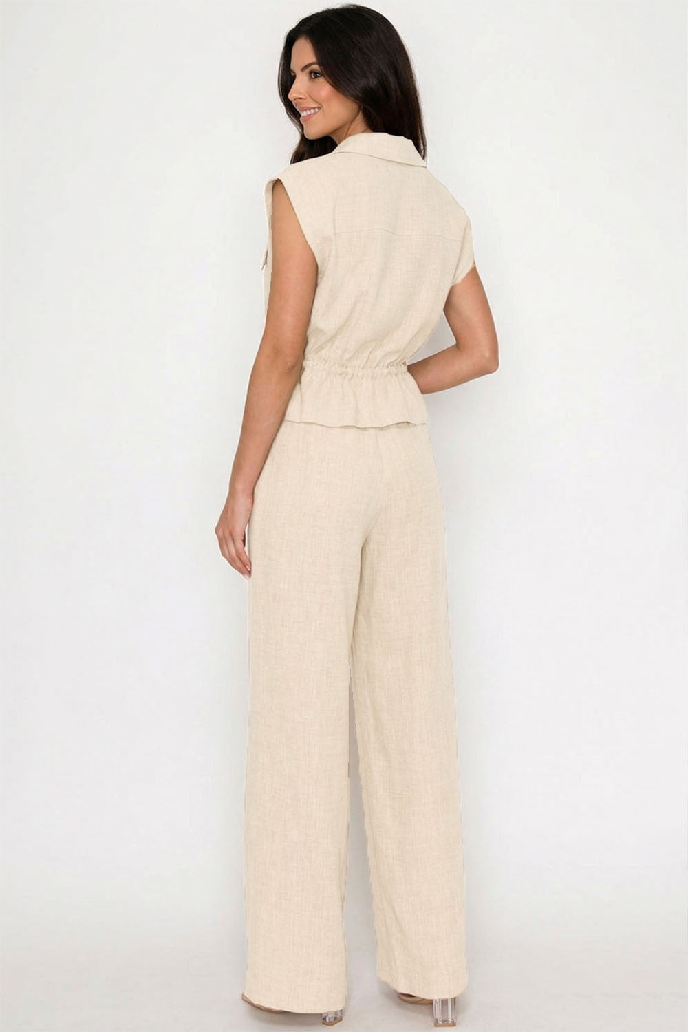 Carmen Linen Top