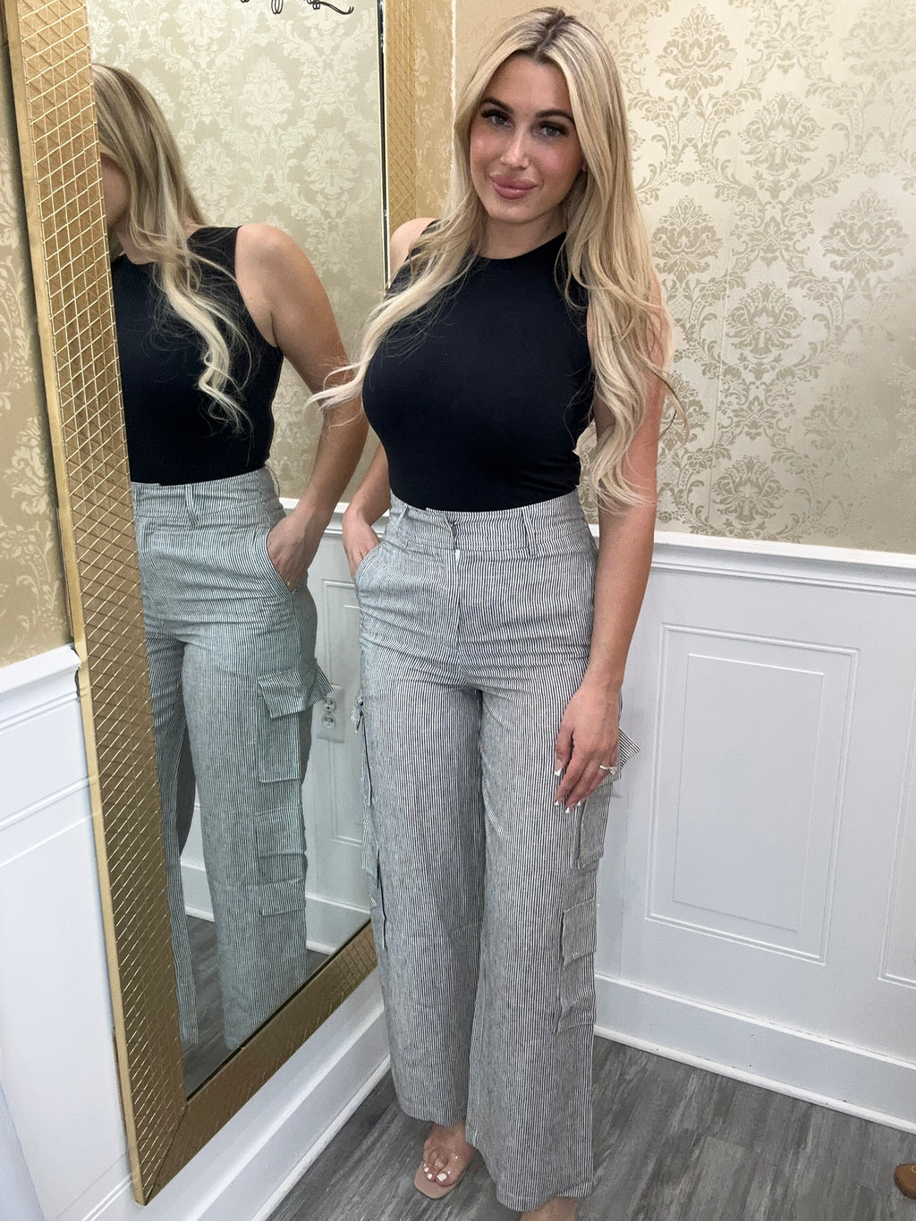 Patty Linen Cargo Pant
