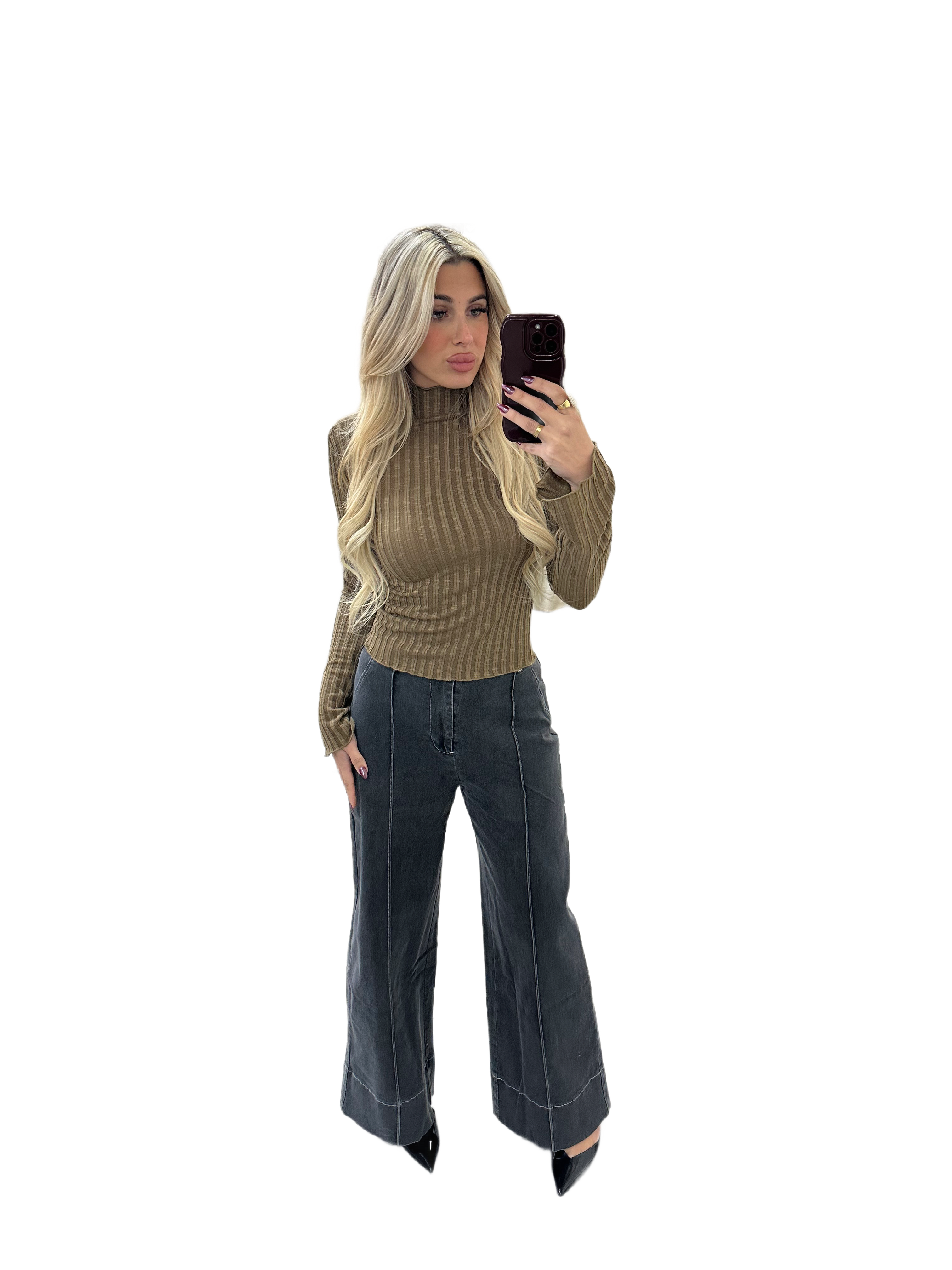 Alicia Denim Pant