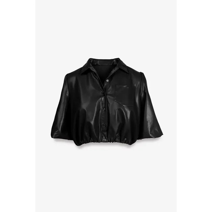 Jane Leather Top