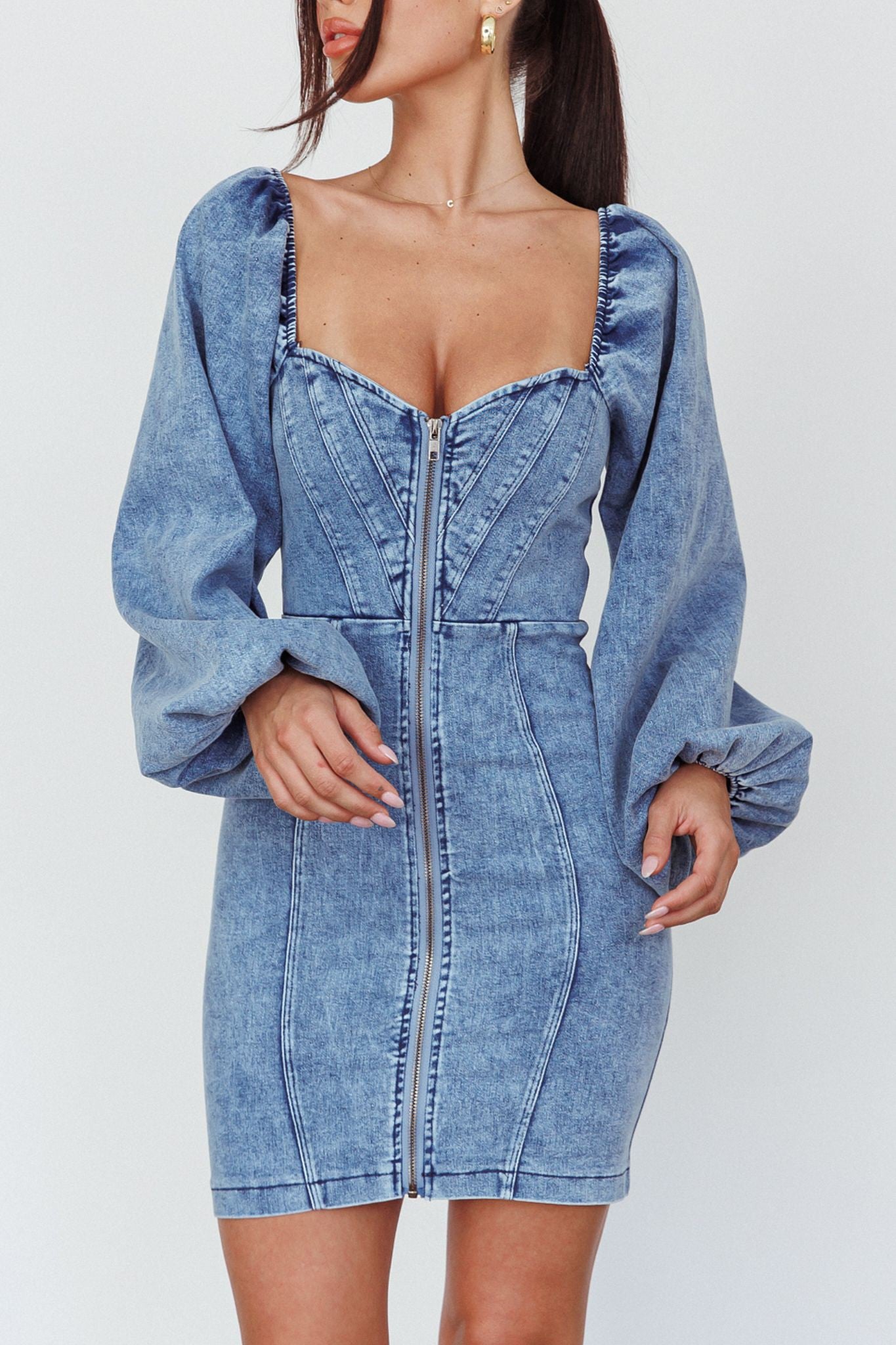 Natasha Denim Dress