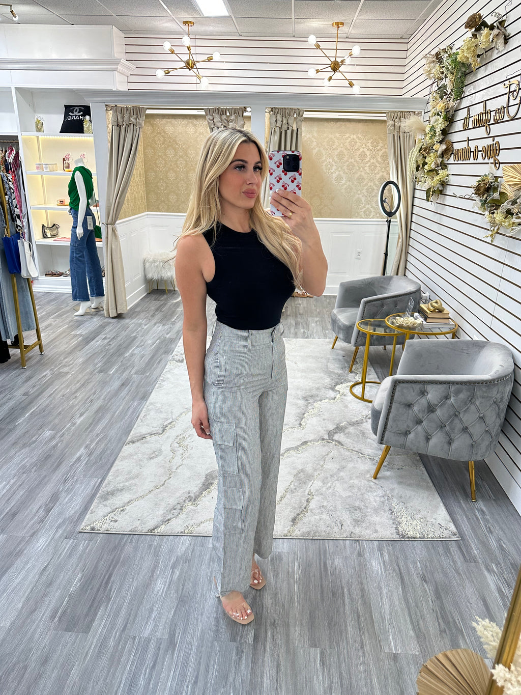 Patty Linen Cargo Pant