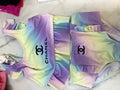 CC tie dye swim