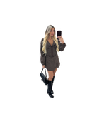 Pina Plaid Dress