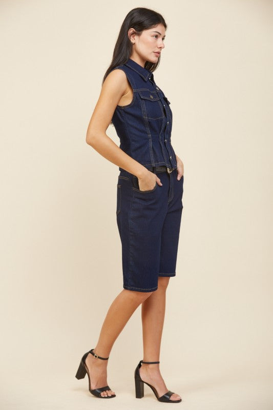 Hannah Denim Vest