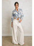 Coastline Knot Tie Top