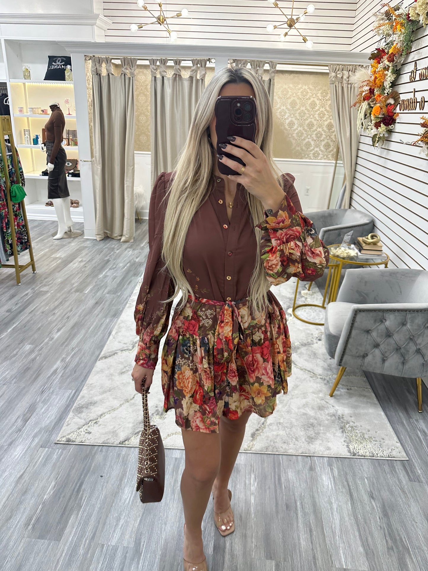 Francesca Floral Dress