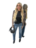 Kara Rhinestone Top