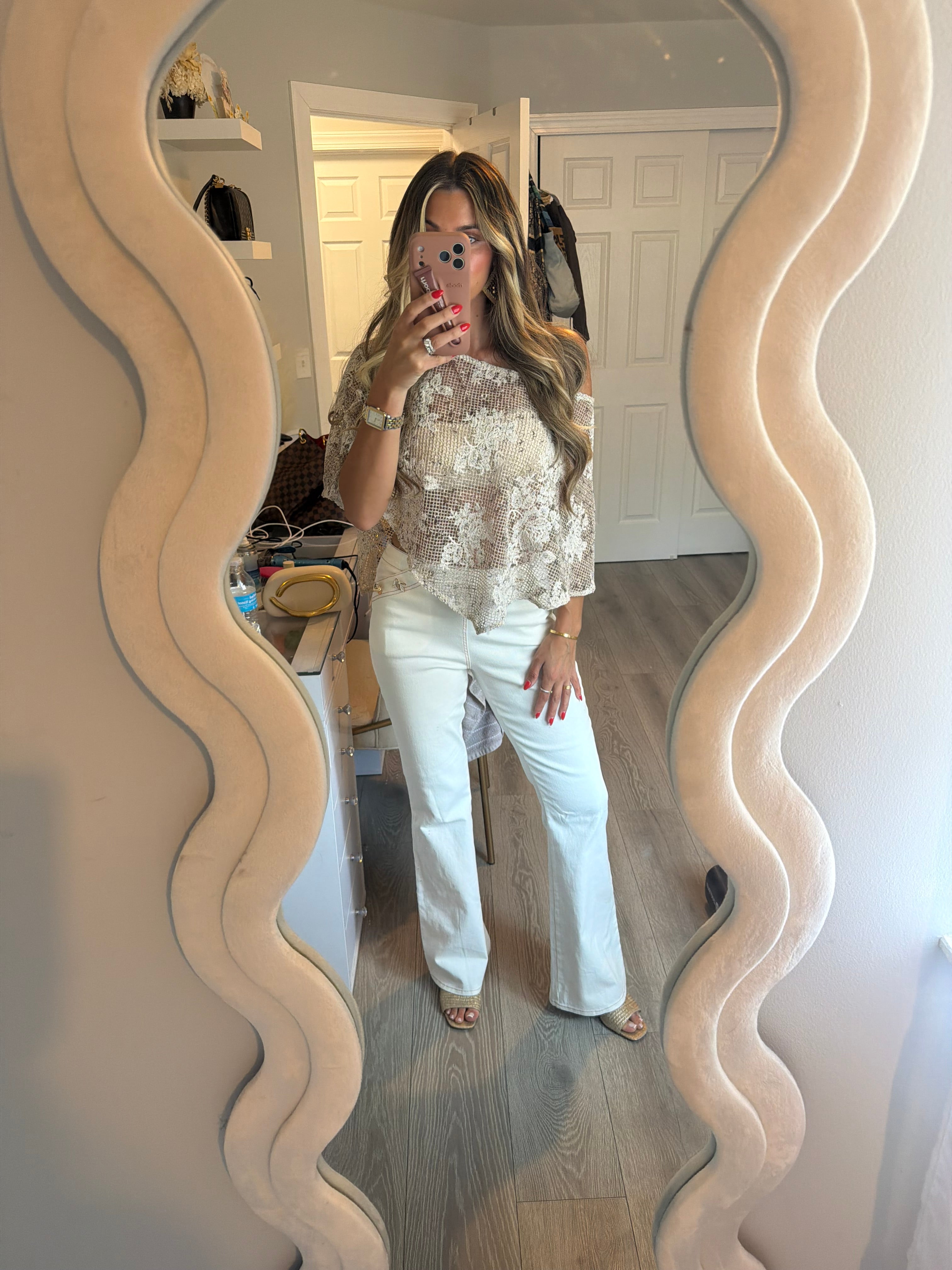 Rosa Poncho Shirt