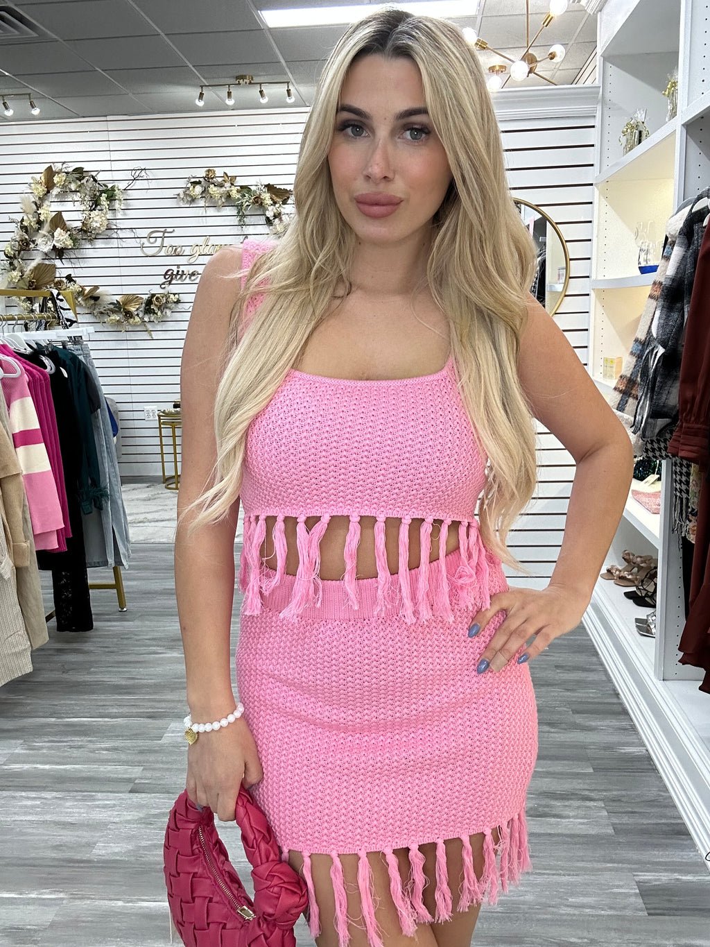 Christy Fringe Skirt