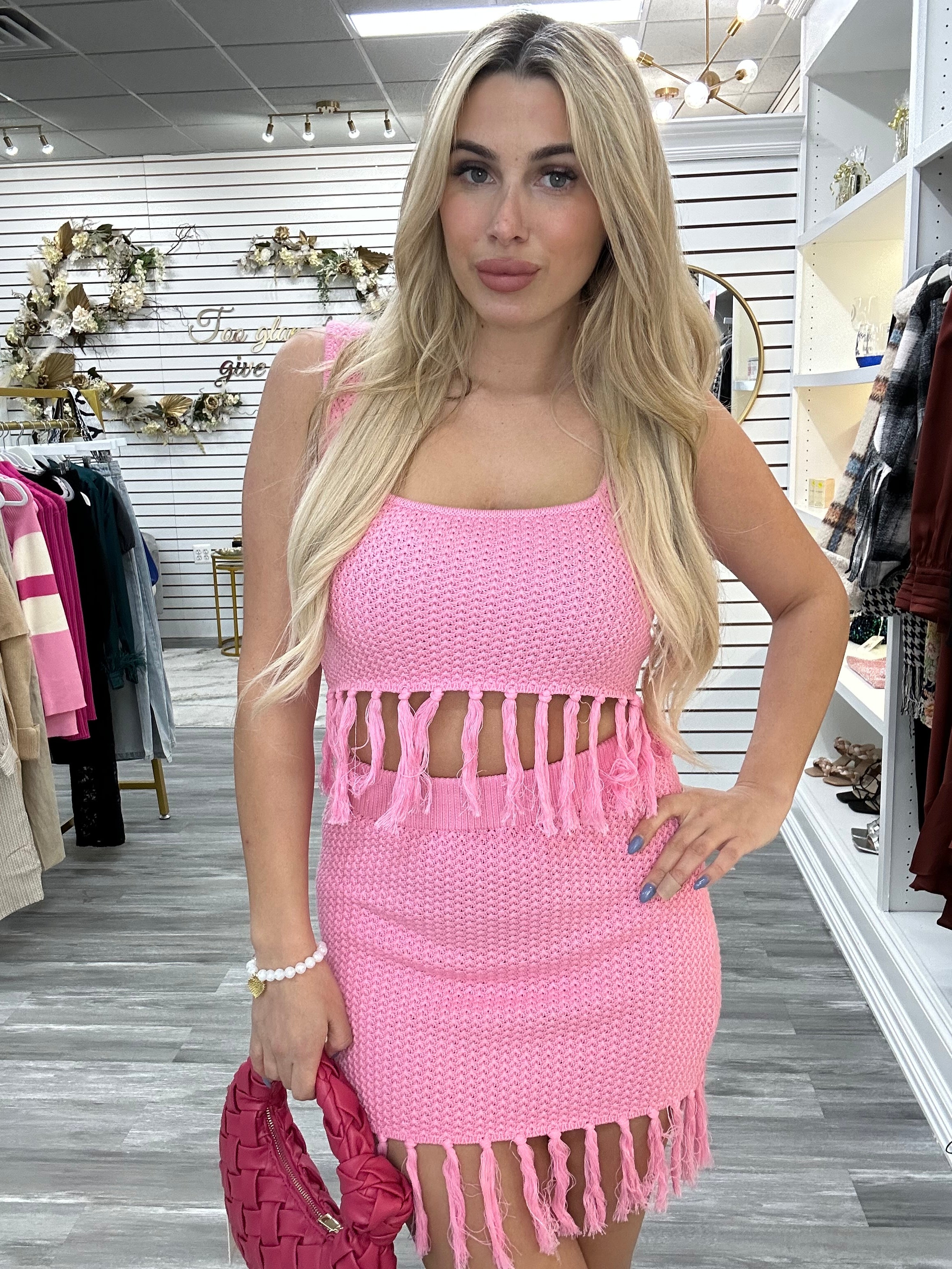 Christy Fringe Skirt