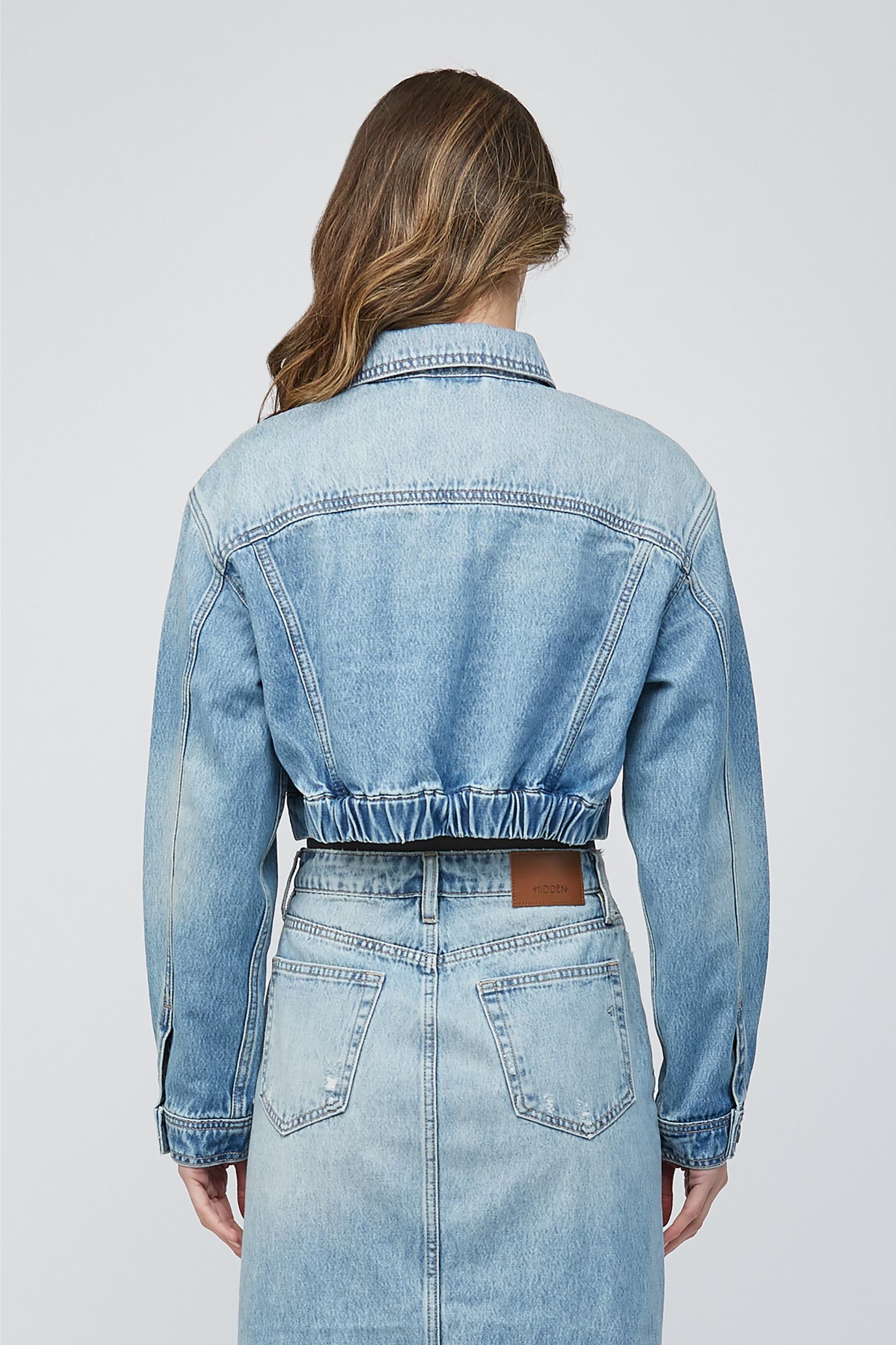 Louisa Cargo Denim Jacket