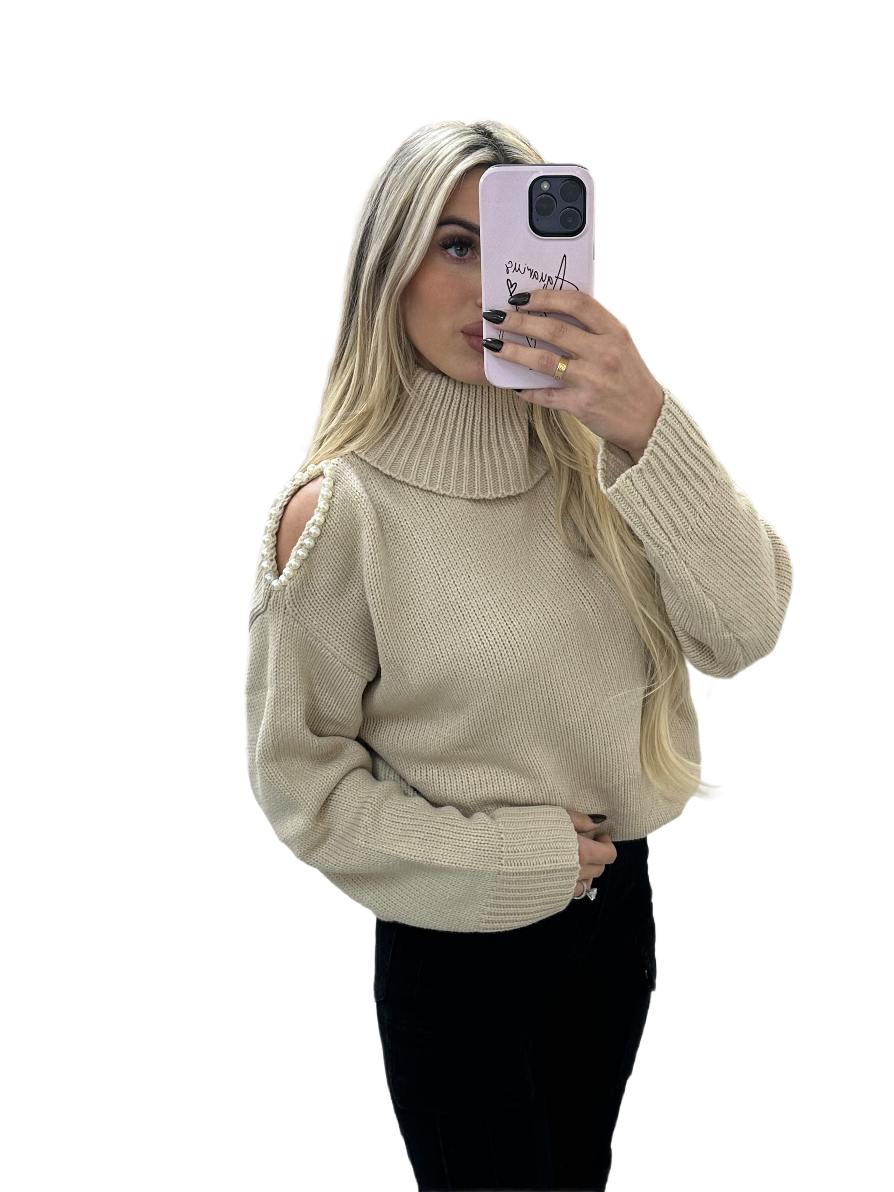 Cameron Pearl Sweater