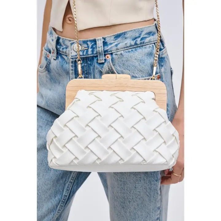 Matilda Woven Clutch