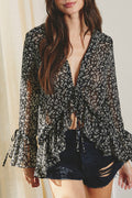 Ditsy Blouse