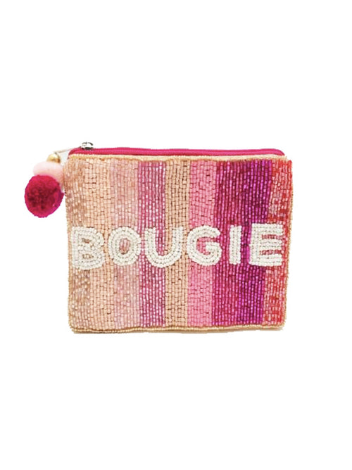 BEADED COIN BAG