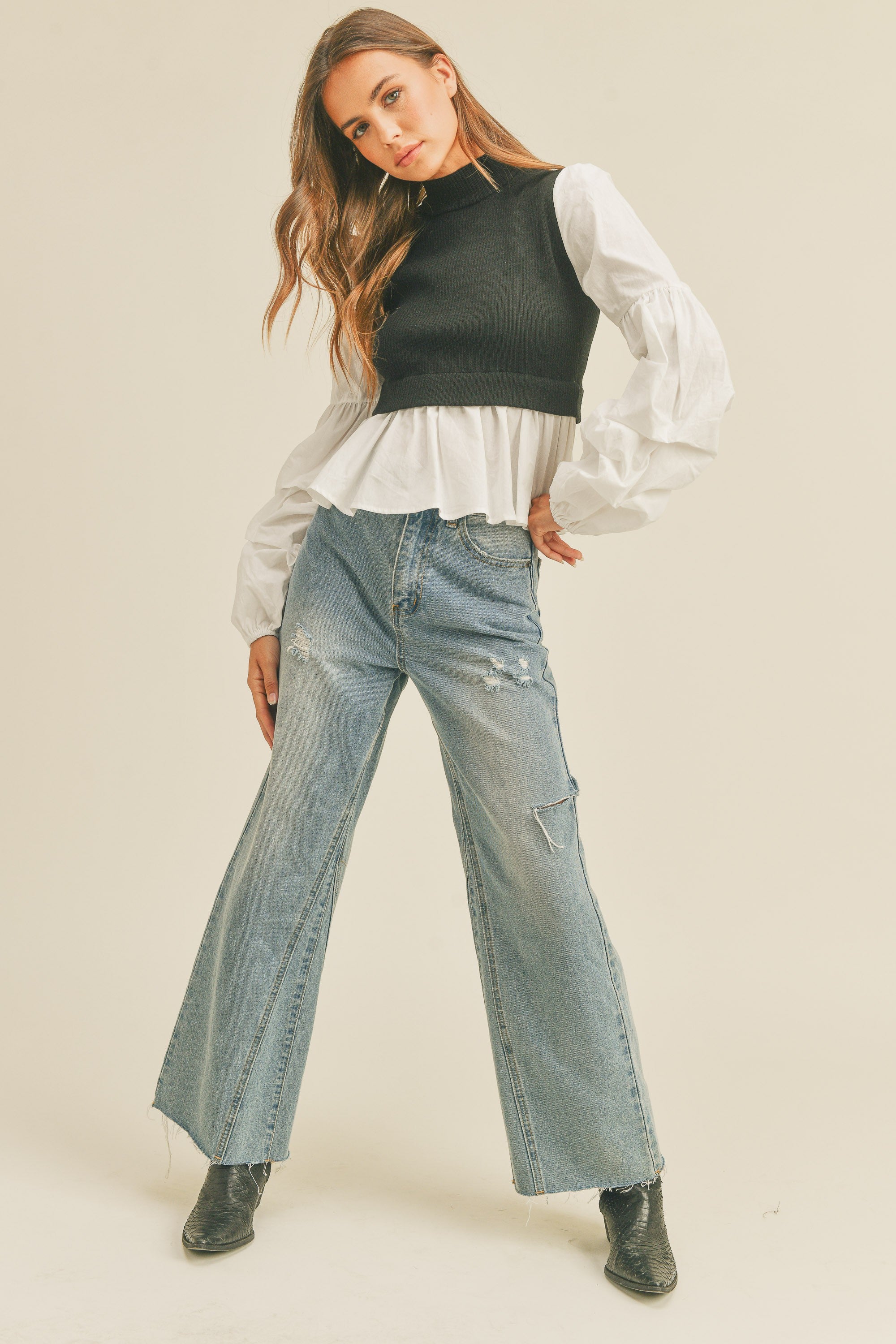 Maddie Sweater Top