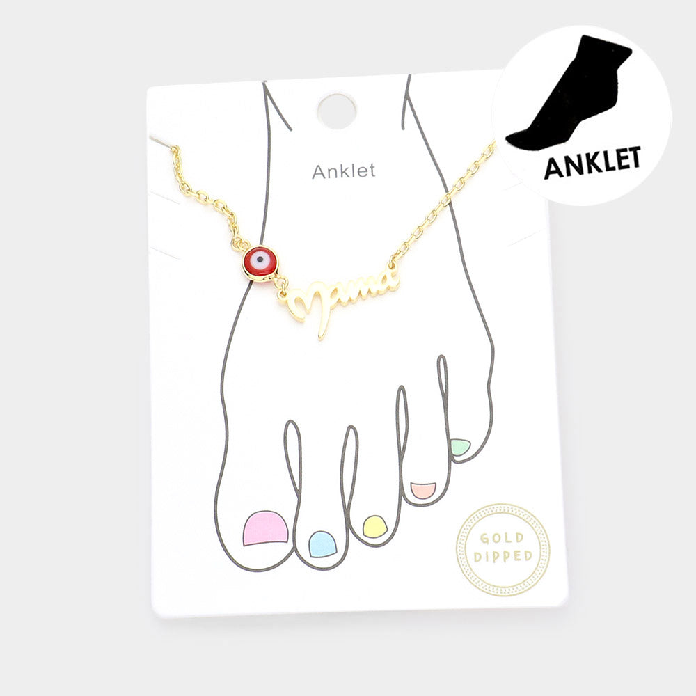 MAMA anklet