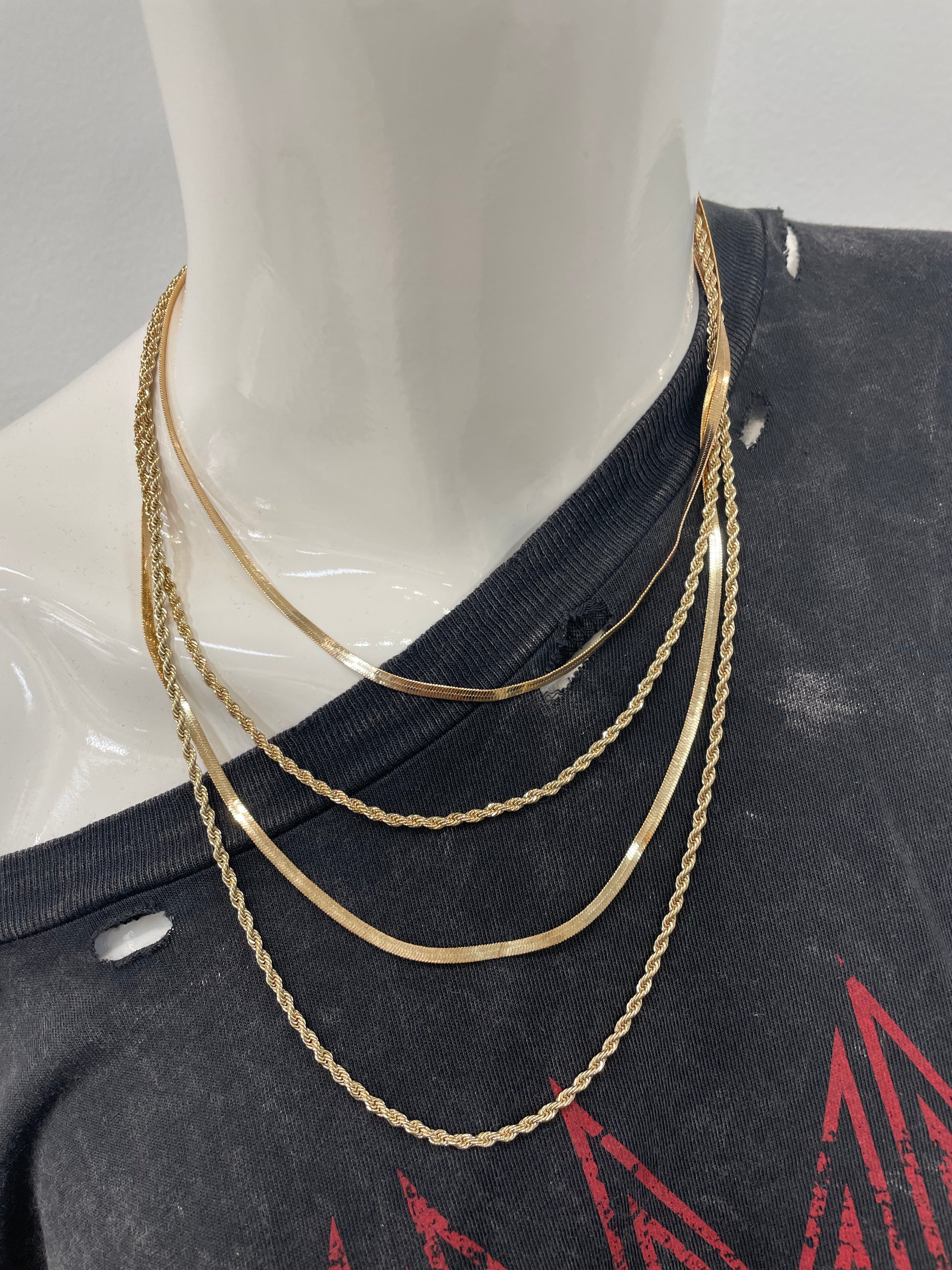 Four layer necklace Clearance