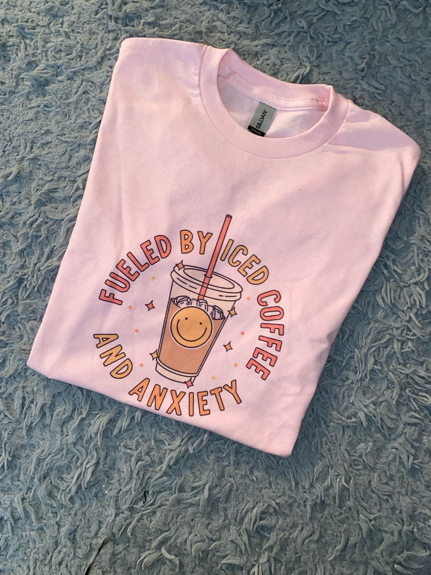 Iced Coffee & Anxiety Tee