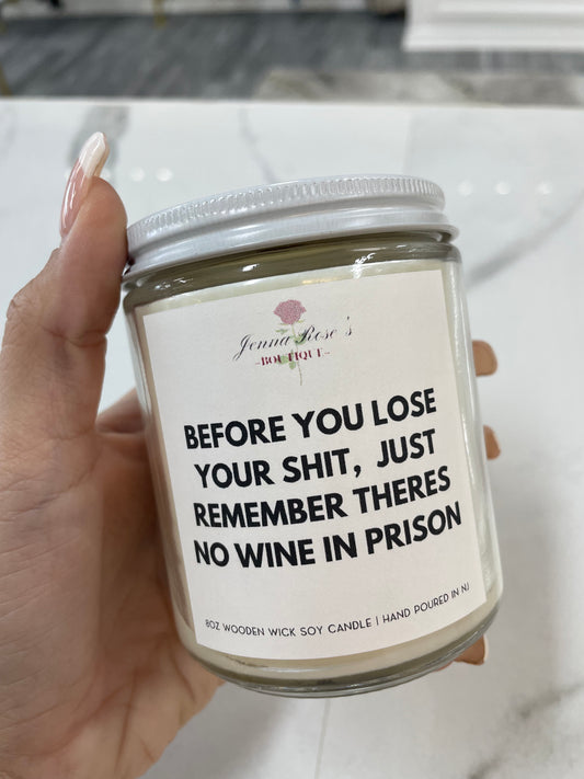 WINE CANDLE