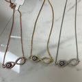Infinity Evil Eye Bracelet