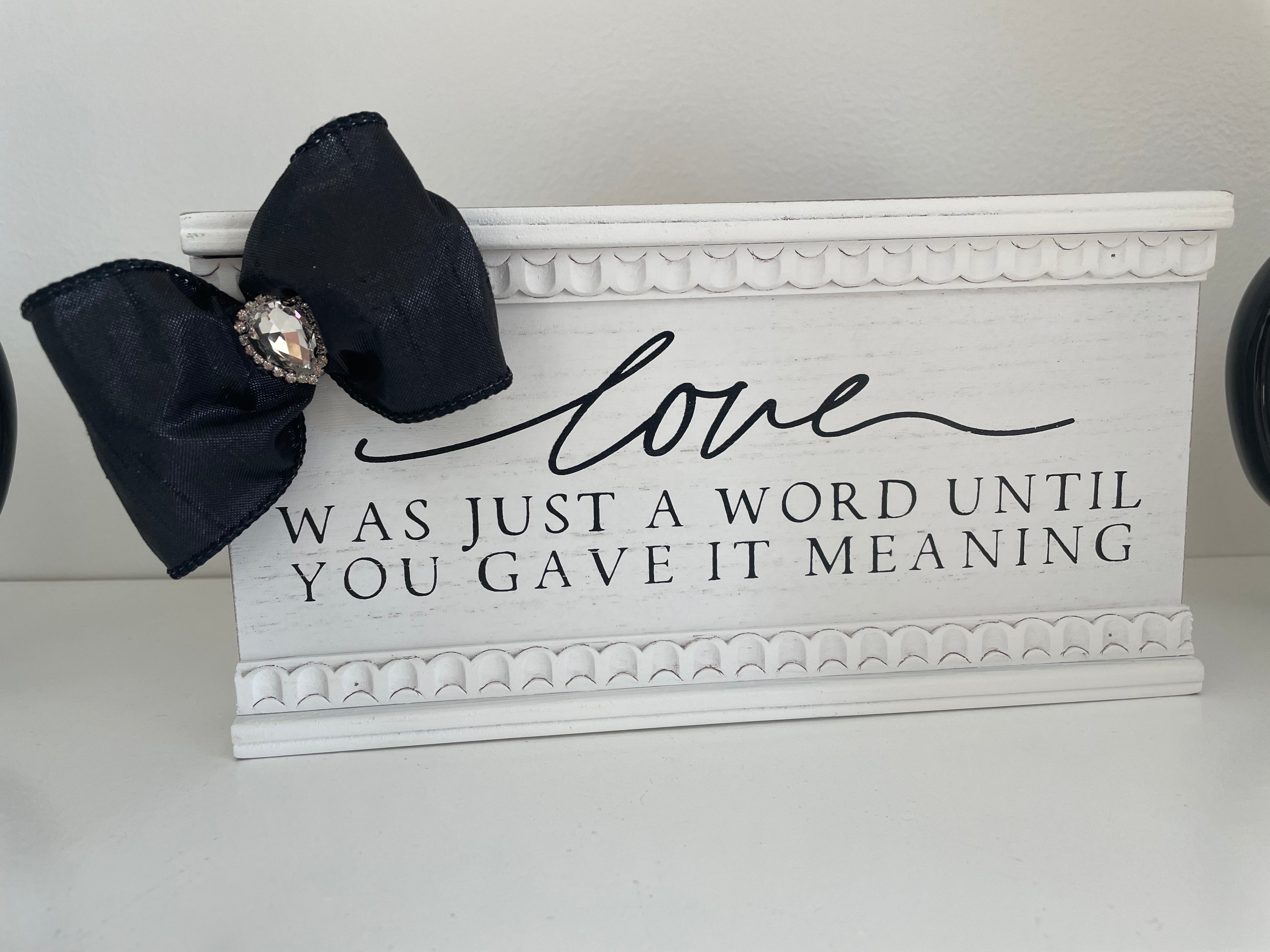 Love Plaque