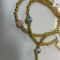 Beaded Evil Eye Bracelet